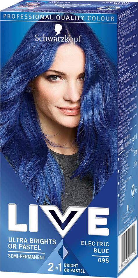 Schwarzkopf LIVE Ultra Brights or Pastel 95 Electric Blue | lyko.com