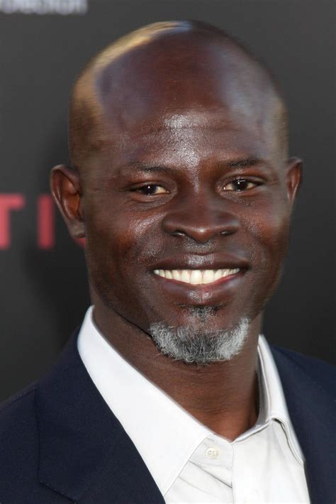 LOS ANGELES JUL 13 Djimon Hounsou arrives at the Inception Premiere at