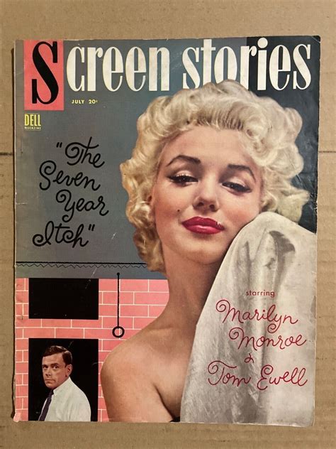 Marilyn Monroe Screen Stories magazine 1955 | #4633096395