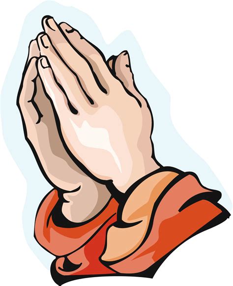 Clip Art of prayer hands free image download