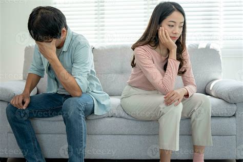 Divorce and quarrels. couples are desperate and disappointed after
