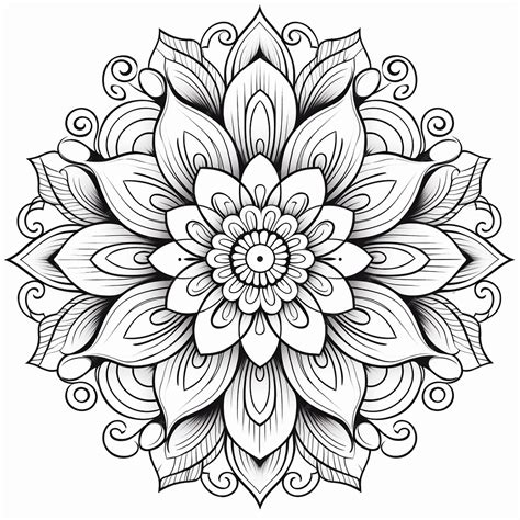 Premium Photo | Best of Free Mandala Coloring Pages