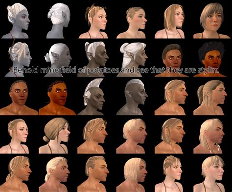 Lore-Friendly Replacer for Default Hair for OCO v2 at Oblivion Nexus