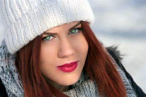 images winter girl fur model color fashion blue clothing