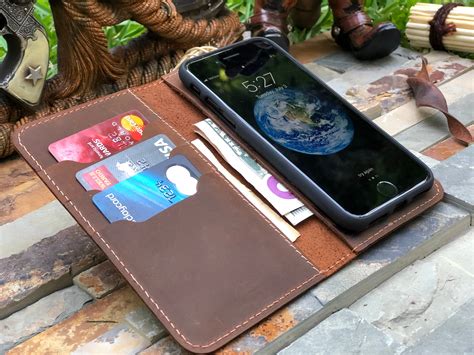 Iphone 13 Leather Wallet Case Iphone 13 Leather Case Iphone | Etsy