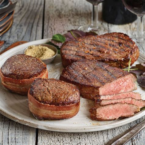 The Kansas City Steak Company Super Trimmed Filet Mignon are a cut
