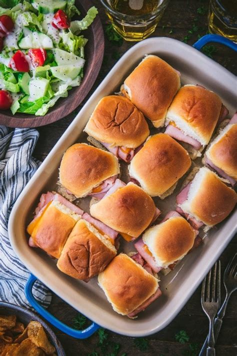 Ham and Cheese Sliders - The Seasoned Mom