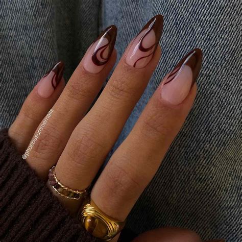 20 French Manicures For Fall, From Taupe to Tortoiseshell