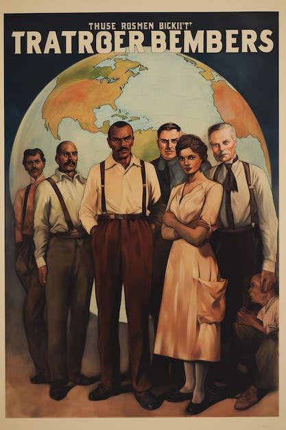 premium photo  poster   book   time   world