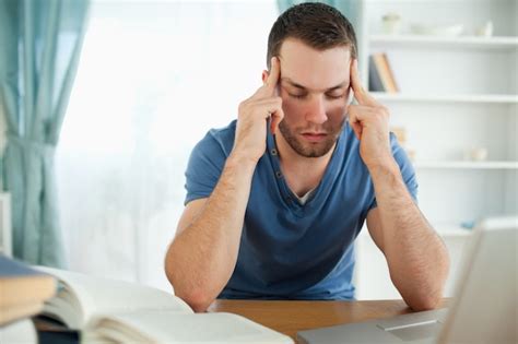 Premium Photo | Student having a hard time finding a proper solution