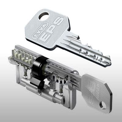Цилиндры EVVA Серия EPS: Цилиндр EVVA EPS L67