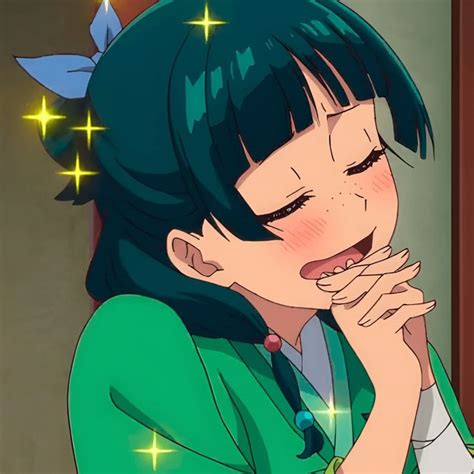 Maomao 🌿 | abL en 2024 | Artesanías de anime, Fotos de perfil, Anime