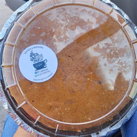 Menu at El Cafecito, El Centenario