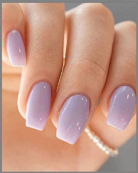 Lavender Nail polish | Acrylic nails coffin short, Lavender nails, Gel ...