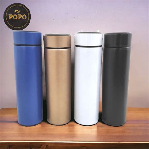 smart termos led temperature display termos air panas dingin tahan