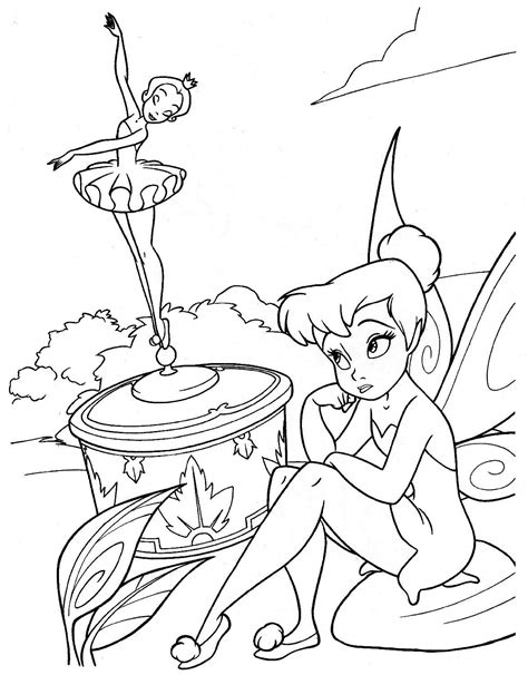 Free Printable Disney Fairies Coloring Pages For Kids | Páginas para ...
