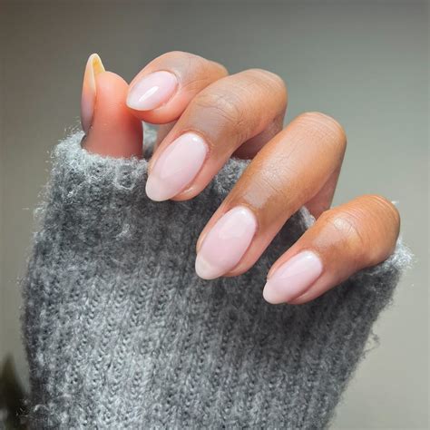 Natural Light Pink Nails