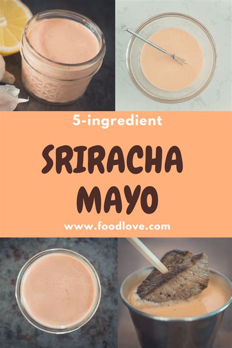 5-Ingredient Sriracha Mayo | FoodLove.com