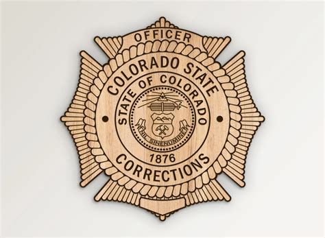 Colorado State Corrections Officer Badge SVG Vector Files | Vector911