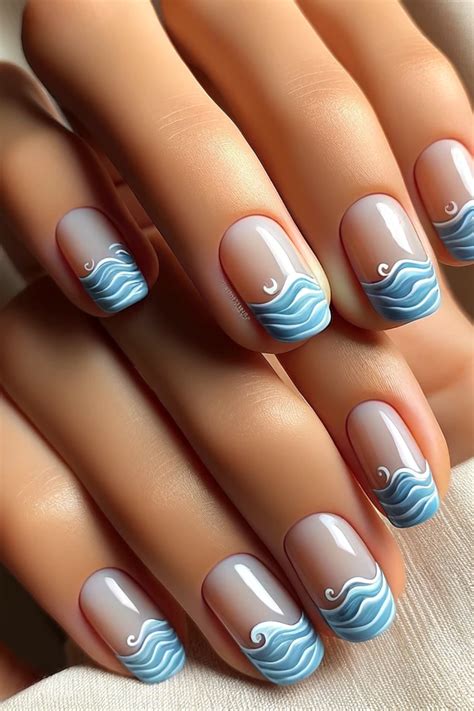 beach nails dive  ocean inspired nail art beach nail designs