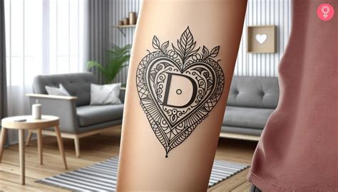 8 Letter D Tattoo Designs: Inspiring Creativity With Alphabetic Ink