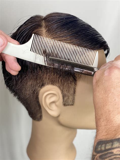 Scissors Over Comb Haircut Razor Over Comb Cutting Technique | Haircut