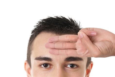 big forehead whats  normal size cosmeticium