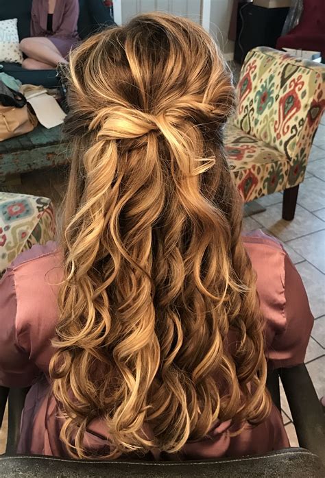 wedding hair maid of honor 9