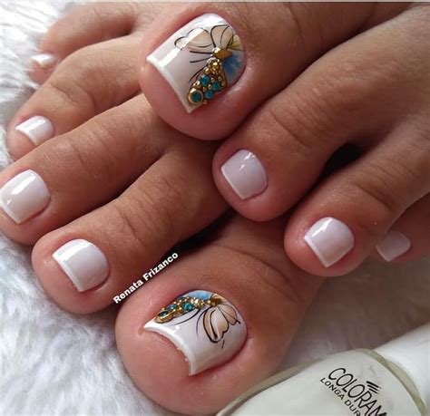 Pintados De Uñas De Pies Elegantes - bonitas sencillas pintados de uñas ...