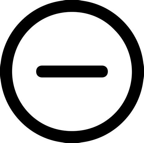 Minus PNG Transparent Images