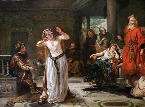 Robert Alexander Hillingford - Banishment of Cordelia - Fine 19th