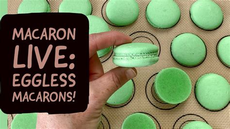 Macaron Live: Vegan Macarons - YouTube