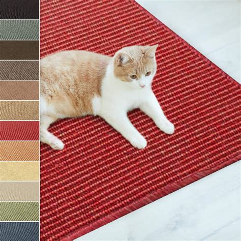 Floordirekt | Scratching Mat | Natural Sisal Cat Mat | 60 x 80 cm | Non