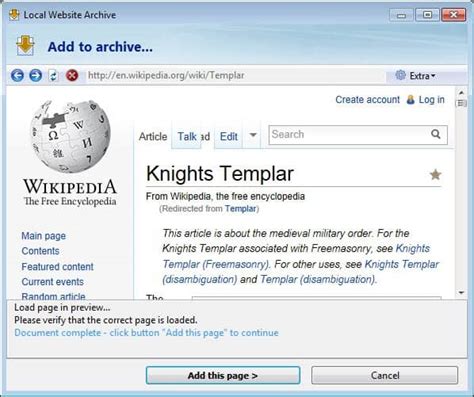 Save Websites to your PC with Local Website Archive - gHacks Tech News
