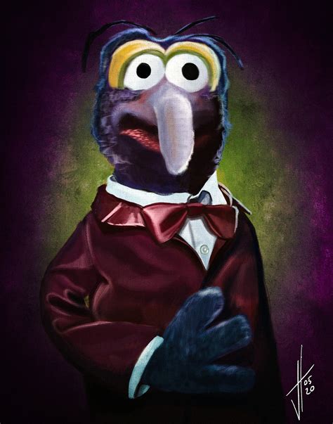 Gonzo el Gran Retrato Imprimir Los Muppets - Etsy España