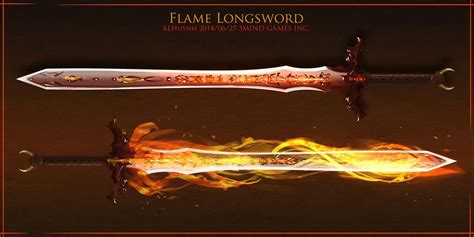 Flame sword by Bing0ne on DeviantArt Fantasy Sword, Fantasy Warrior ...