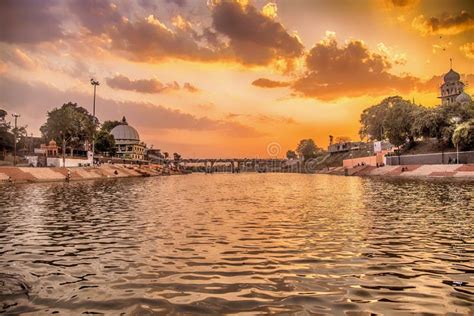 river kshipra ujjain madhya pradesh editorial photo image  ghats