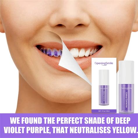 HiSmile Deep Purple Color Correcting Teeth Whitening Gel – NuYu Body