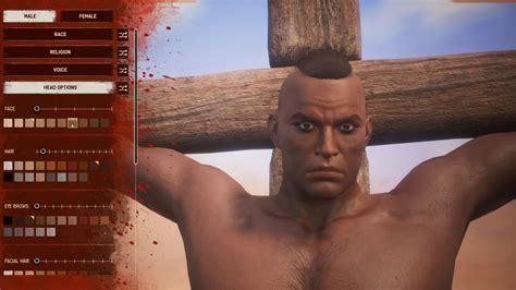 Head options - Conan Exiles | Interface In Game