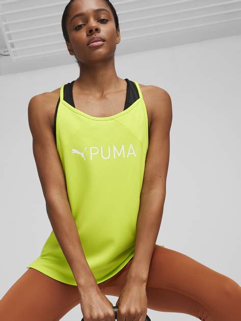 Спортивная майка женская Puma Women's Training 52384639 S Лимонная ...