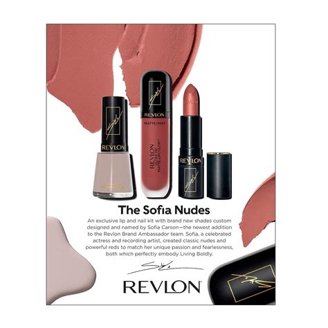 REVLON X Sofia Carson Makeup Kit - The Sofia Nudes - 3 Count