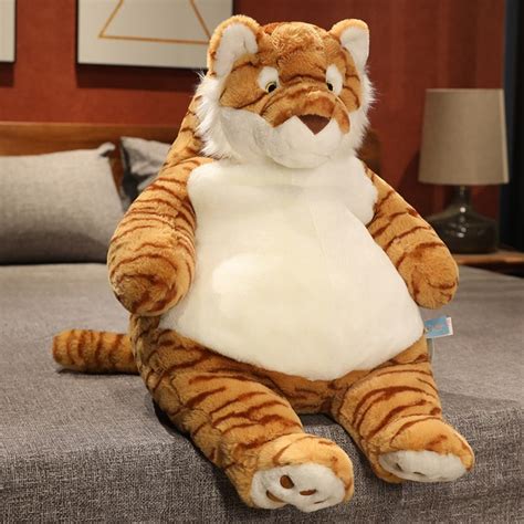 Cute Fat Tiger Stuffed Animal | Plush Tiger For Kids and Adults