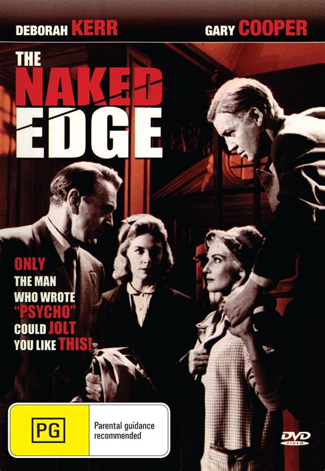 The Naked Edge (1961) - DVD - Gary Cooper, Deborah Kerr – Timeless