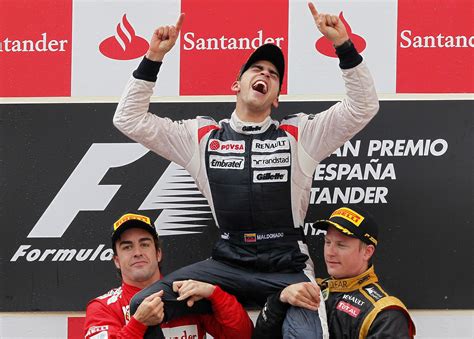 On this day in 2012, Pastor Maldonado became the first Venezuelan to