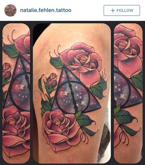 Deathly Hallows tattoo | Nerd tattoo, Harry tattoos, Sleeve tattoos