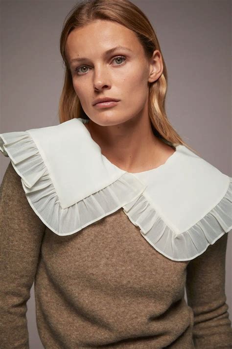 Peter Pan Collars Outfit, Collar Outfits, Peter Pan Collar Sweater ...