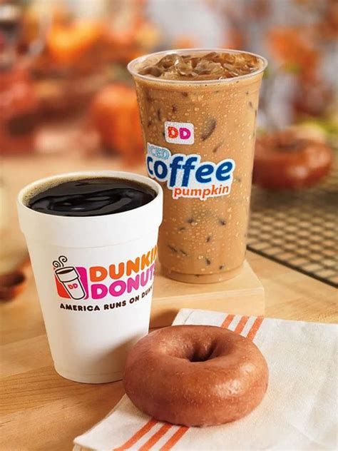 Download Enjoy the great taste of Dunkin Donuts fresh-brewed coffee