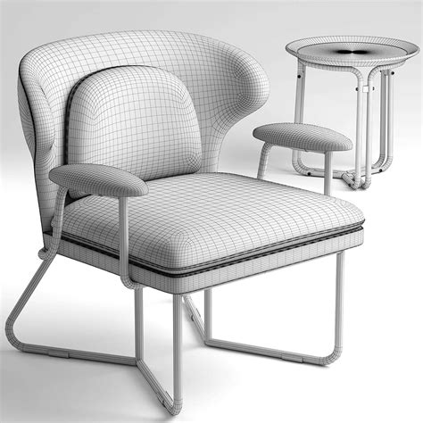 Armchair 00002 - Download the 3D Model (14048) | zeelproject.com