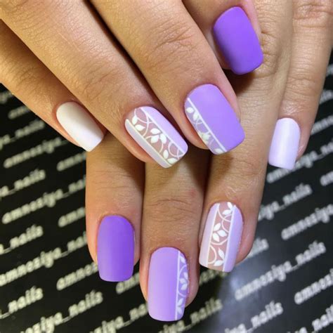 Стильный весенний маникюр | Jolis ongles, Vernis à ongles, Ongles lilas
