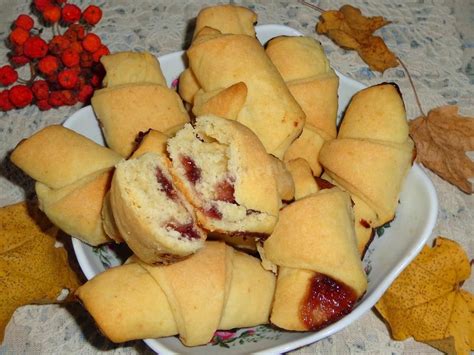 Рогалики на кефире без дрожжей рецепт с фото пошагово | Recipe | Food ...